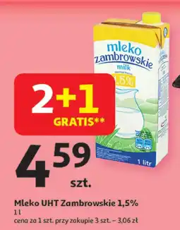 Auchan Mleko Zambrowskie oferta
