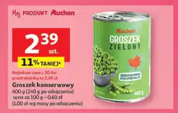 Auchan Groszek konserwowy Auchan oferta