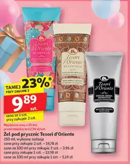 Auchan Żel pod prysznic Tesori d'oriente oferta