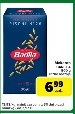 Carrefour Express Makaron Barilla oferta