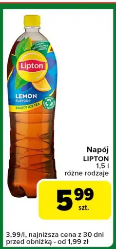 Carrefour Express Napój Lipton oferta