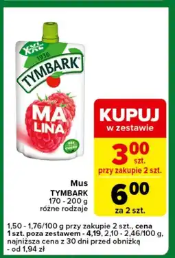 Carrefour Express Mus Tymbark oferta