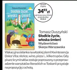Empik Słodkie życie, włoska śmierć Tomasz Duszyński oferta