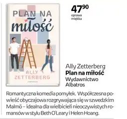 Empik Plan na miłość Ally Zetterberg oferta