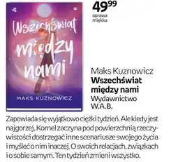 Empik Wszechświat między nami Maks Kuznowicz oferta