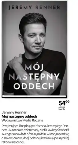 Empik Mój nastepny oddech Jeremy Renner oferta