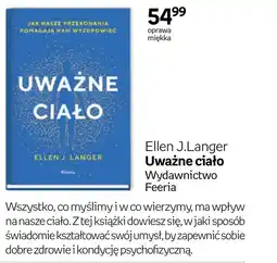 Empik Uważne ciało Ellen J.Langer oferta