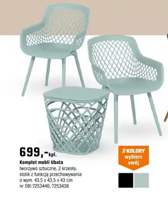 OBI Komplet mebli Ubata oferta