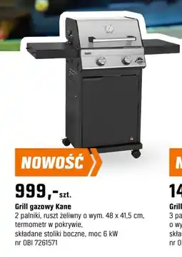 OBI Grill gazowy Kane oferta
