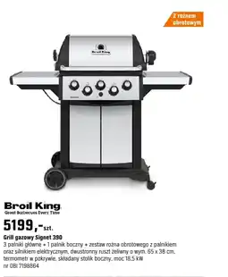 OBI Grill gazowy Signet 390 oferta