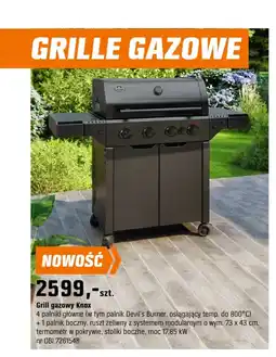 OBI Grill gazowy Knox oferta