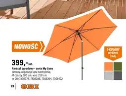 OBI Parasol ogrodowy - seria My Zone oferta