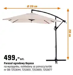 OBI Parasol ogrodowy Bayosa oferta