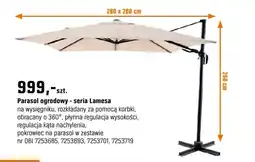 OBI Parasol ogrodowy - seria Lamesa oferta