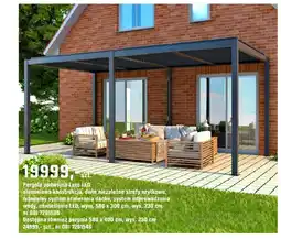 OBI Pergola podwójna Luxe LED oferta