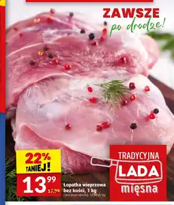 Twój Market Lopatka wieprzowa bez kości oferta