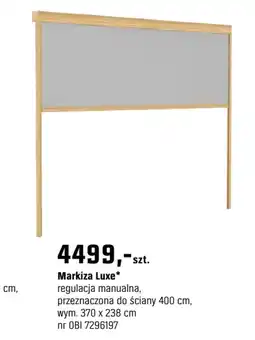 OBI Markiza Luxe oferta