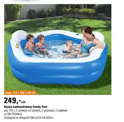 OBI Basen nadmuchiwany Family Pool oferta