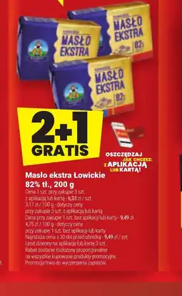 Twój Market Masło ekstra Lowickie oferta