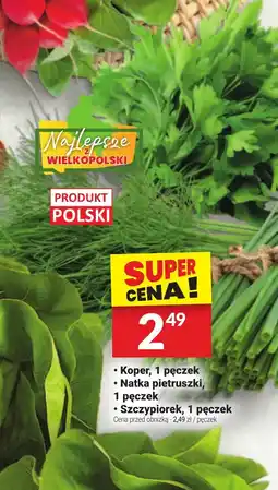 Twój Market Koper, Natka pietruszki, Szczypiorek oferta