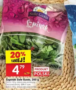 Twój Market Szpinak Sole Gusto oferta