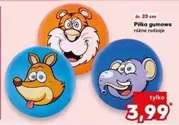 Kaufland Piłka gumowa 23 cm oferta