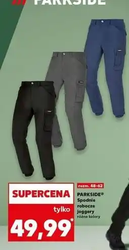 Kaufland Spodnie robocze 48-62 Parkside oferta