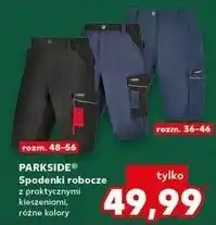 Kaufland Spodenki robocze 36-46 Parkside oferta