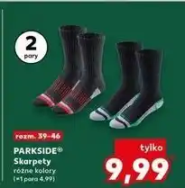Kaufland Skarpetki męskie robocze 39-46 Parkside oferta