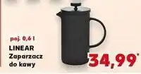 Kaufland Zaparzacz do kawy 600 ml Linear oferta