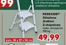 Kaufland Drabina składana 46 x 81 56 cm Parkside oferta