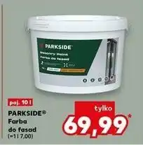 Kaufland Farba do fasad Parkside oferta