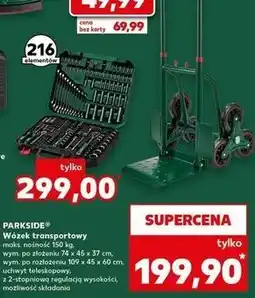 Kaufland Wózek transportowy maks. 150 kg Parkside oferta