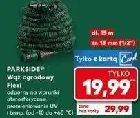 Kaufland Wąż ogrodowy flexi Parkside oferta