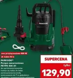 Kaufland Pompa zanurzeniowa do wody czystej 400 w Parkside oferta