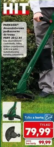 Kaufland Podkaszarka akumulatorowa 20 v Parkside oferta