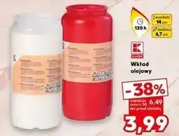 Kaufland Wkład olejowy 120h czerwony K-Classic oferta