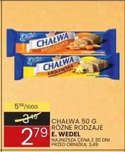 Wafelek Chałwa E. Wedel oferta