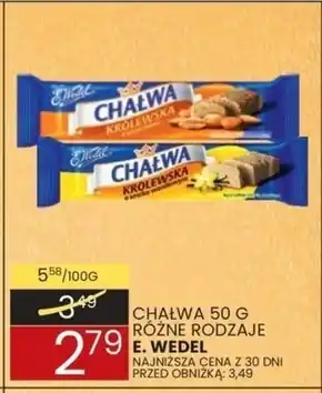 Wafelek Chałwa E. Wedel oferta