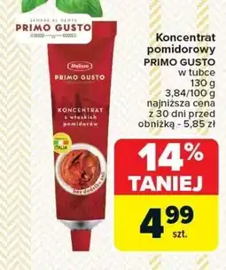 Carrefour Koncentrat pomidorowy Primo gusto oferta