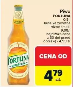 Carrefour Piwo Fortuna oferta