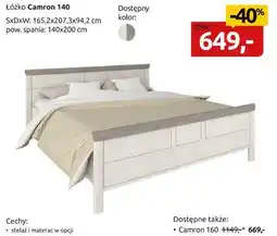 Black Red White Łóżko Camron 140 oferta