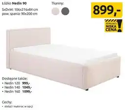 Black Red White Łóżko Nedin 90 oferta