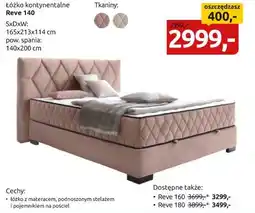Black Red White Łóżko kontynentalne Reve 140 oferta