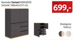 Black Red White Komoda Yamael KOM3D3S oferta