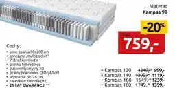 Black Red White Materac Kampas 90 oferta