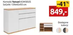 Black Red White Komoda Yamael KOM3D2S oferta
