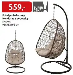 Black Red White Fotel podwieszany Honduras z poduszką oferta