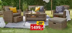 Black Red White Zestaw mebli ogrodowych z technorattanu Vitoria oferta
