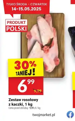 Twój Market Zestaw rosołowy z kaczki oferta